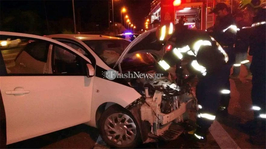 Κρήτη: Τρομακτικό τροχαίο στον Γαλατά – Εικόνα